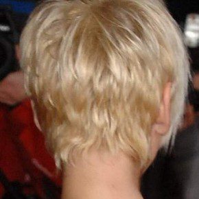 Short Hairstyles Rear View