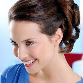 Updo Hairstyles No Bangs