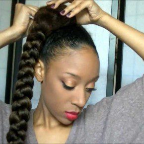 Updo Hairstyles With Kanekalon Hair