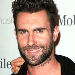 Adam Levine Short Spiked Hairstyle