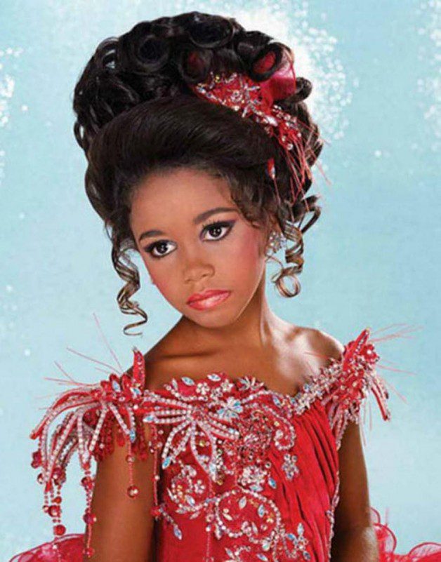 African American Kids Hairstyles for Weddings