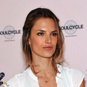 Alessandra Ambrosio Cute Messy Updo With Braids