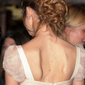 Analeigh Tipton Messy Updo Bun Style