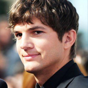 Ashton Kutcher Layered Short Haircut For Men