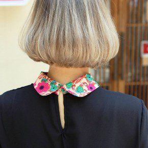 Back View Of Trendy Short Bob Cut