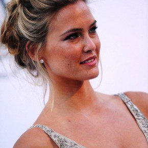 Bar Refaeli Loose Textured Messy Updo