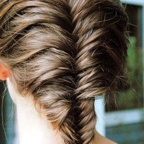 Beautiful French Fishtail Braid For Long Hair