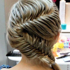 Beautiful French Fishtail Braid Hairstyle