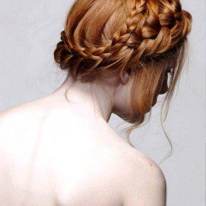 Beautiful Milkmaid Braids