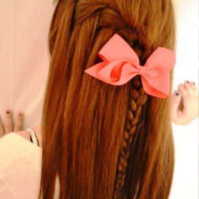 Beautiful Waterfall Braid Hairstyle