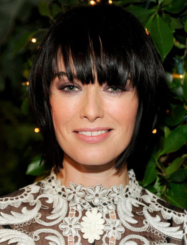 Black Bob Hairstyles with Bangs