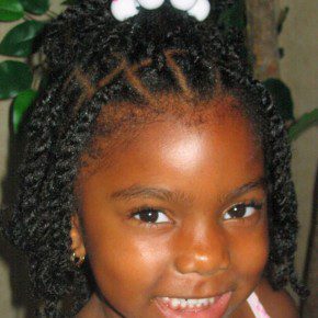 Black Children Hairstyles for Weddings