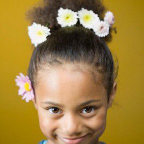 Black Kids Hairstyles for Weddings