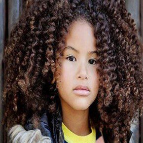 Black Kids Hairstyles with Curls