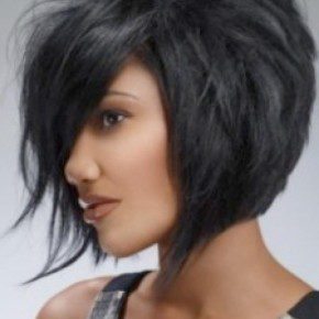 Black Layered Bob Hairstyles