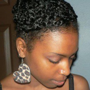 Black Updo Hairstyles for Black Women