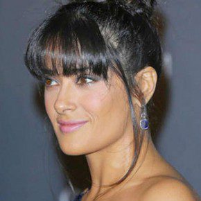 Black Updo Hairstyles with Bangs