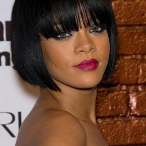 Black Women Short Hairstyles with Bangs