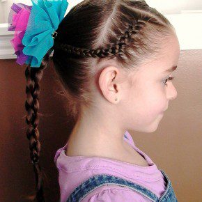 Braided Hairstyles For Little Girls With Long Hair