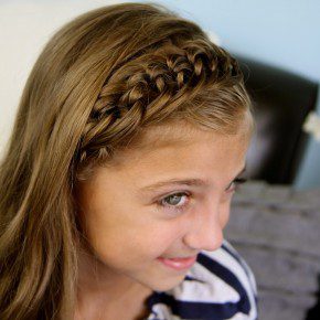 Braided Hairstyles For Little Girls With Short Hair