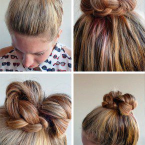 Braided Bun With A Contemporary Twist