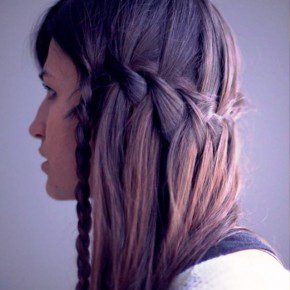 Cascade Waterfall Braid Hairstyles