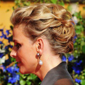 Charlene Wittstock Intricate Textured Updo Hairstyles