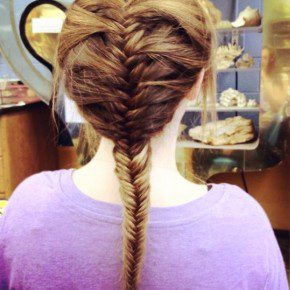 Classic French Fishtail Braid Hairstyle