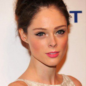 Coco Rocha Cute Bobby Pinned Updo Hairstyles