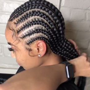 Cornrow Braids Natural Hairstyles