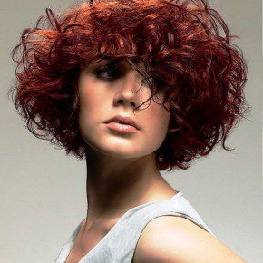 Curly Bob Colored Hairstyles