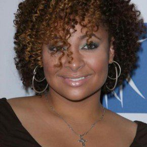 Curly Hairstyles for Black Women with Round Face