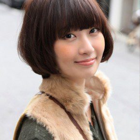 Cute Asian Bob Hairstyle 2013