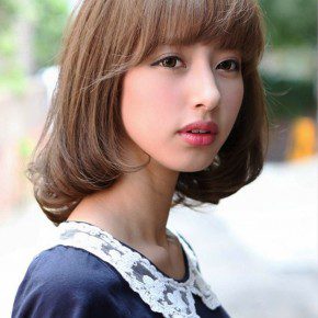 Cute Japanese Bob Hairstyle For Girls