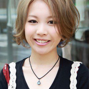 Cute Short Japanese Bob Haircut For Girls