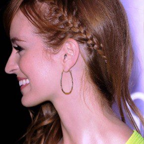 Cute Side French Braid Hairstyle