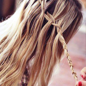 Cute Waterfall Braid