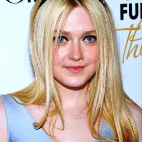 Dakota Fanning Long Straight Hairstyle