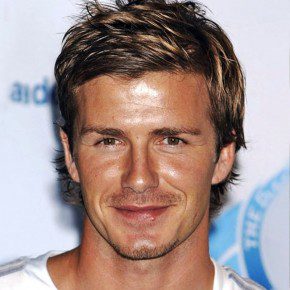 David Beckham Casual Short Hairstyle For Men