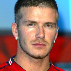 David Beckham Short Buzz Haircut For Men