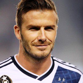 David Beckham Short Straight Haircut