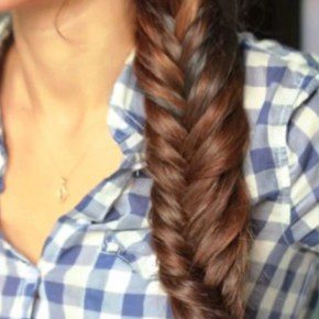 Easy Side Fishtail Braid For Women