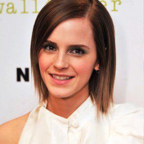 Emma Watson Short Sleek Hairstyle