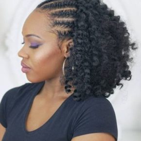 Flat Twist with Twist-Out