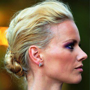 Franziska Knuppe Chignon Updo Hairstyle