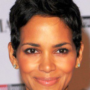 Halle Berry Short Pixie Haircut