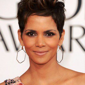 Halle Berry Short Spiked Pixie Cut 2013