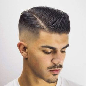 Hard Side Part Skin Fade