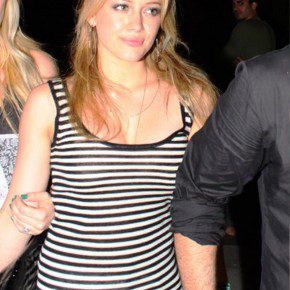 Hilary Duff Long Curly Haircut