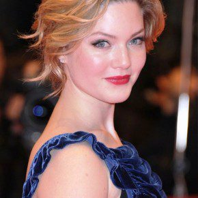 Holliday Grainger Wavy Curly Updo For Short Hair